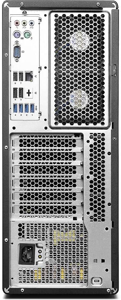 Lenovo ThinkStation P510 Tower Workstation - Intel 10 CORE/20 Threads Xeon E5-2630 V4 2.2GHz ,8GB DDR4 , 256GB SSD - Nvidia Quadro M2000 4GB GDDR5 Video Card, DVD-Writer - Windows 10 Pro